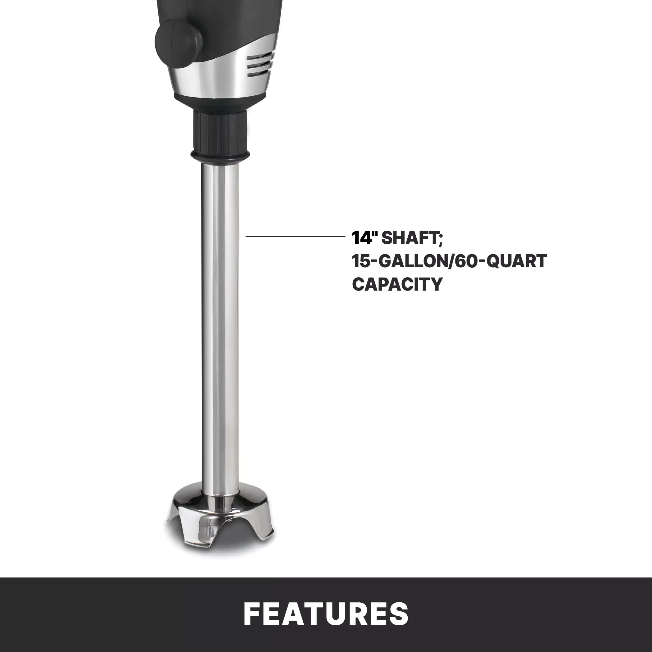 14" Heavy-Duty Big Stik Immersion Blender